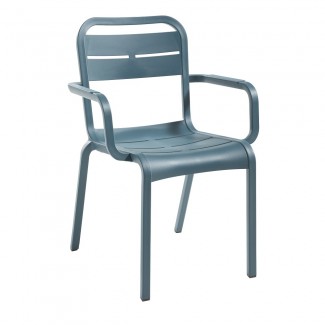 Grosfillex Cannes Stacking In Stock Commercial Hospitality Restaurant Cafe Bar Colorful Arm Chair